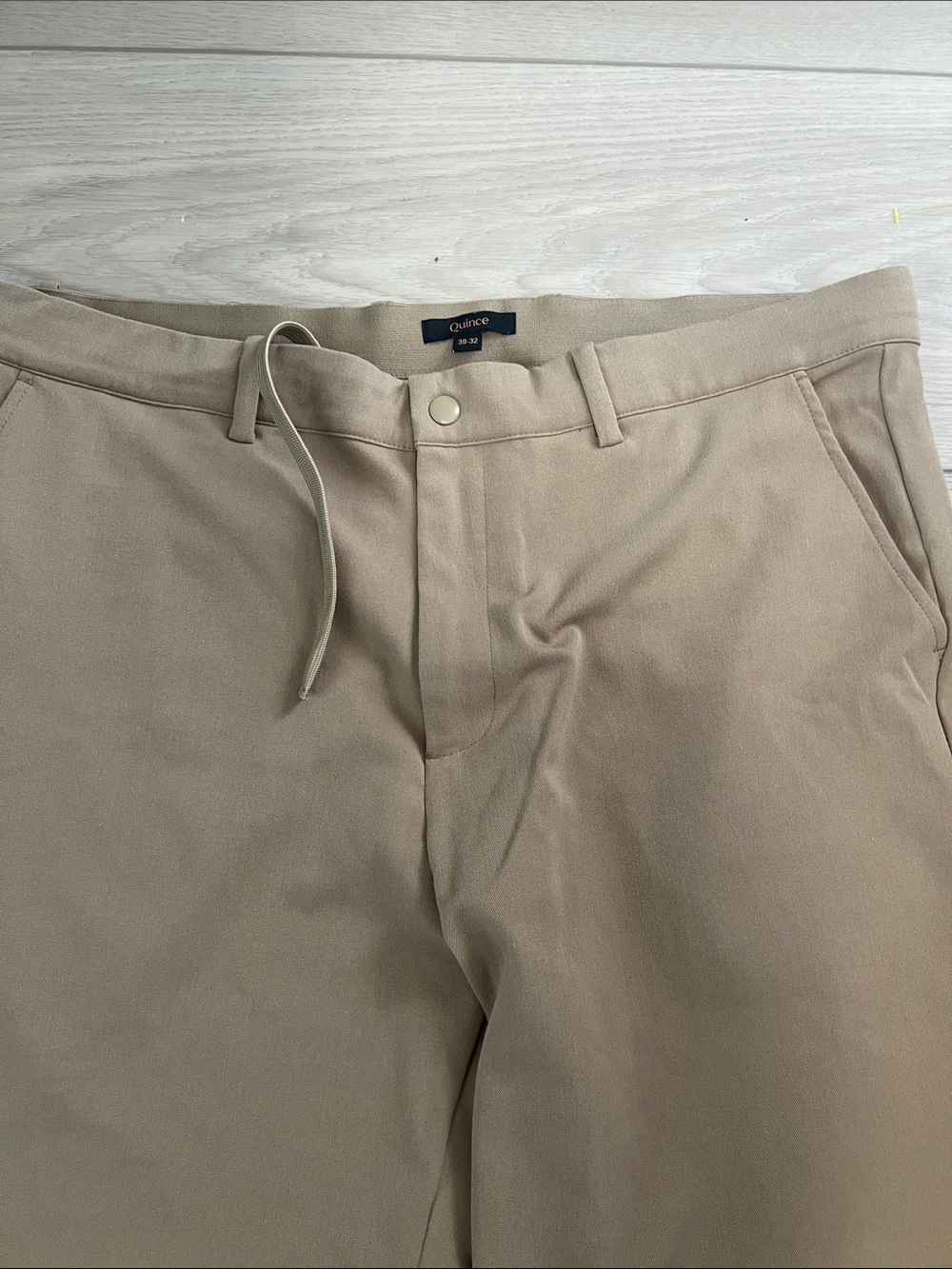 Quince Men’s Light Beige Chino Pants